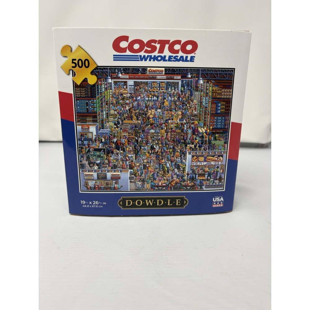 Dowdle Costco Wholesale 500 Pieces Jigsaw Puzzle 19x26" Store Scene NIB